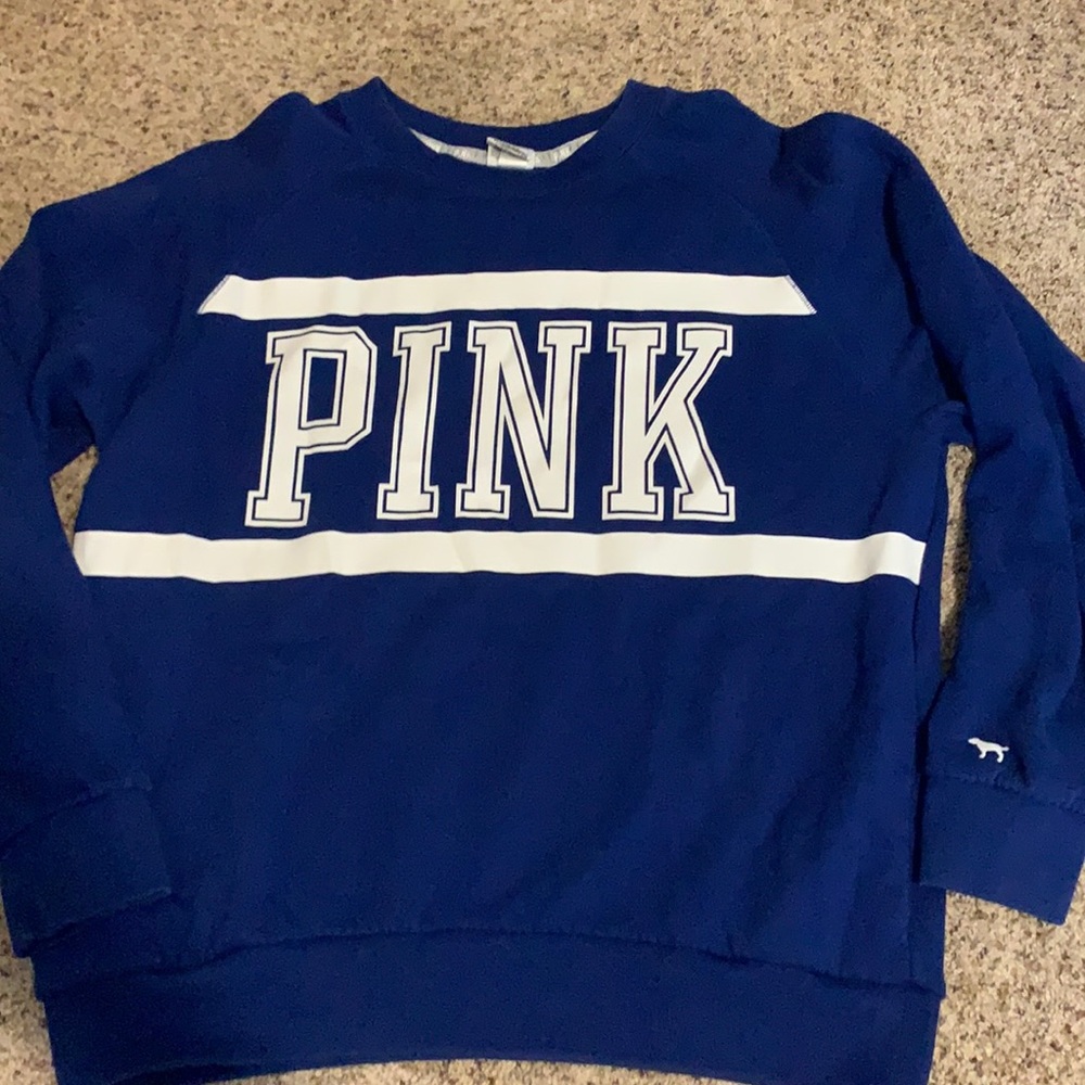 VS PINK crew neck sweatshirt